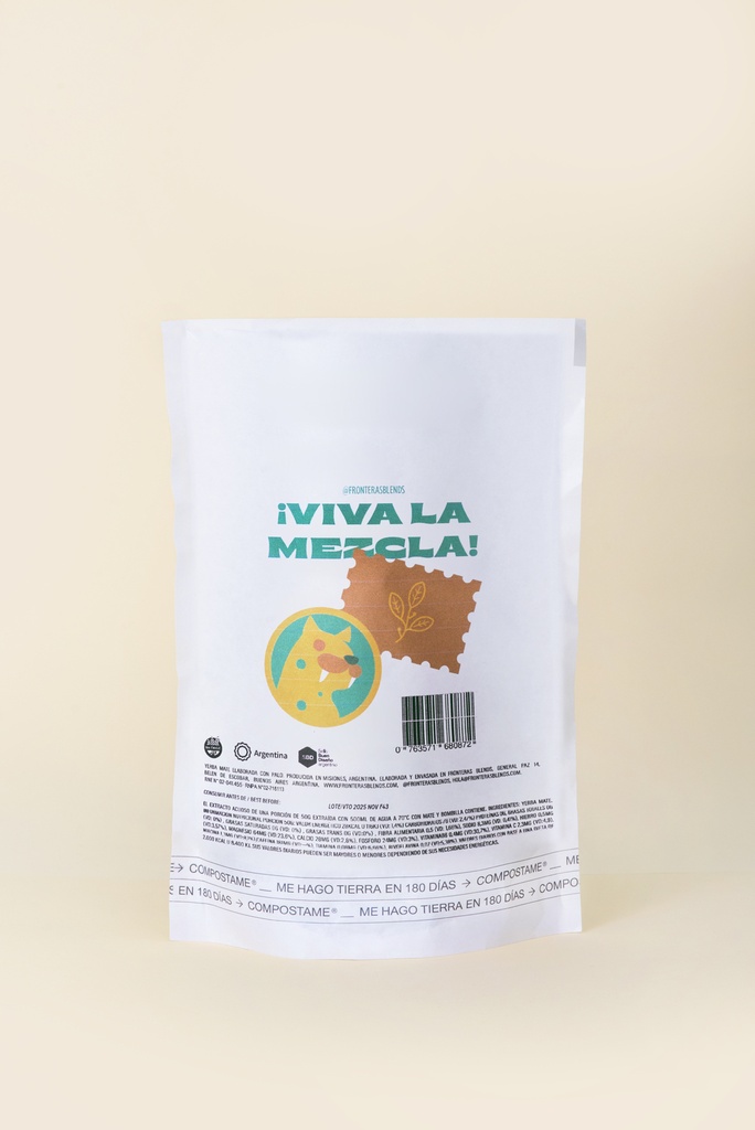 Fronteras - Yerba mate original (repuesto 250gr)