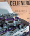 Celienergy - Alfajor de Cacao y Mani relleno con dulce de Leche (caja 12 unidades )