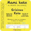 Mami Keto - Grisines con mix de quesos y sesamo mini (12 unidades)