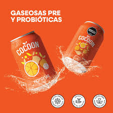 Cocoon - Gaseosas Pre y Probioticas Naranja