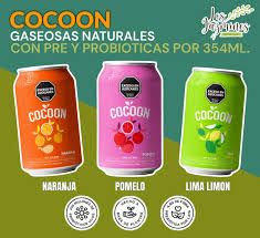 Cocoon - Gaseosas Pre y Probioticas Lima Limon