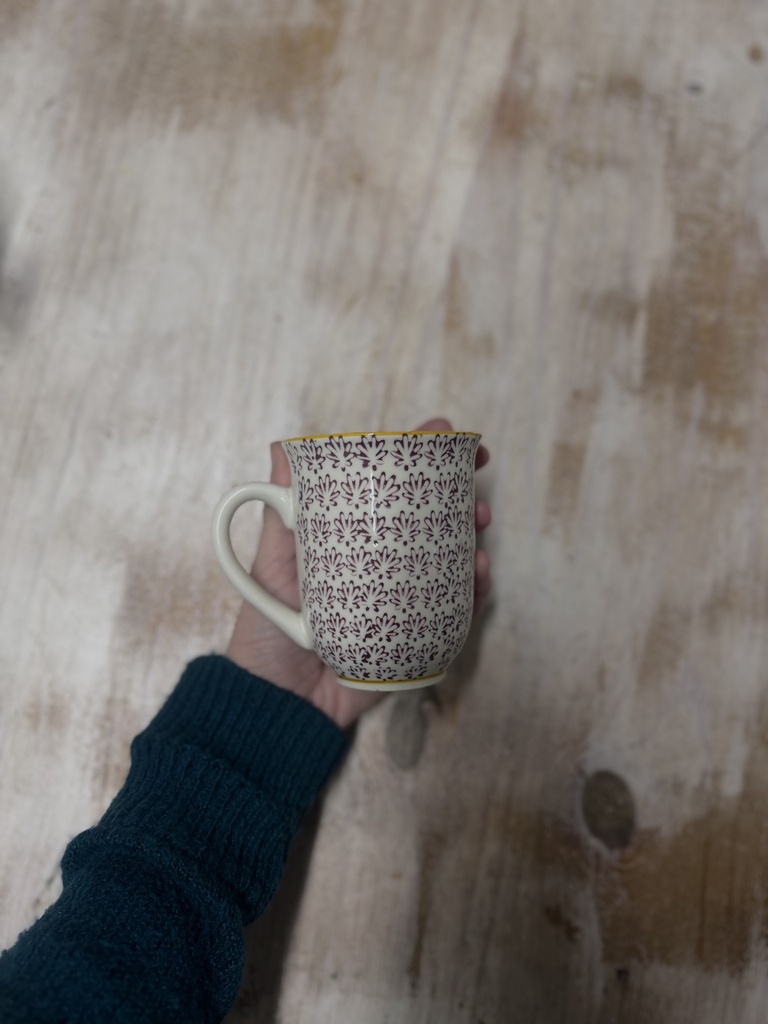 Home Studio - Taza Florcitas
