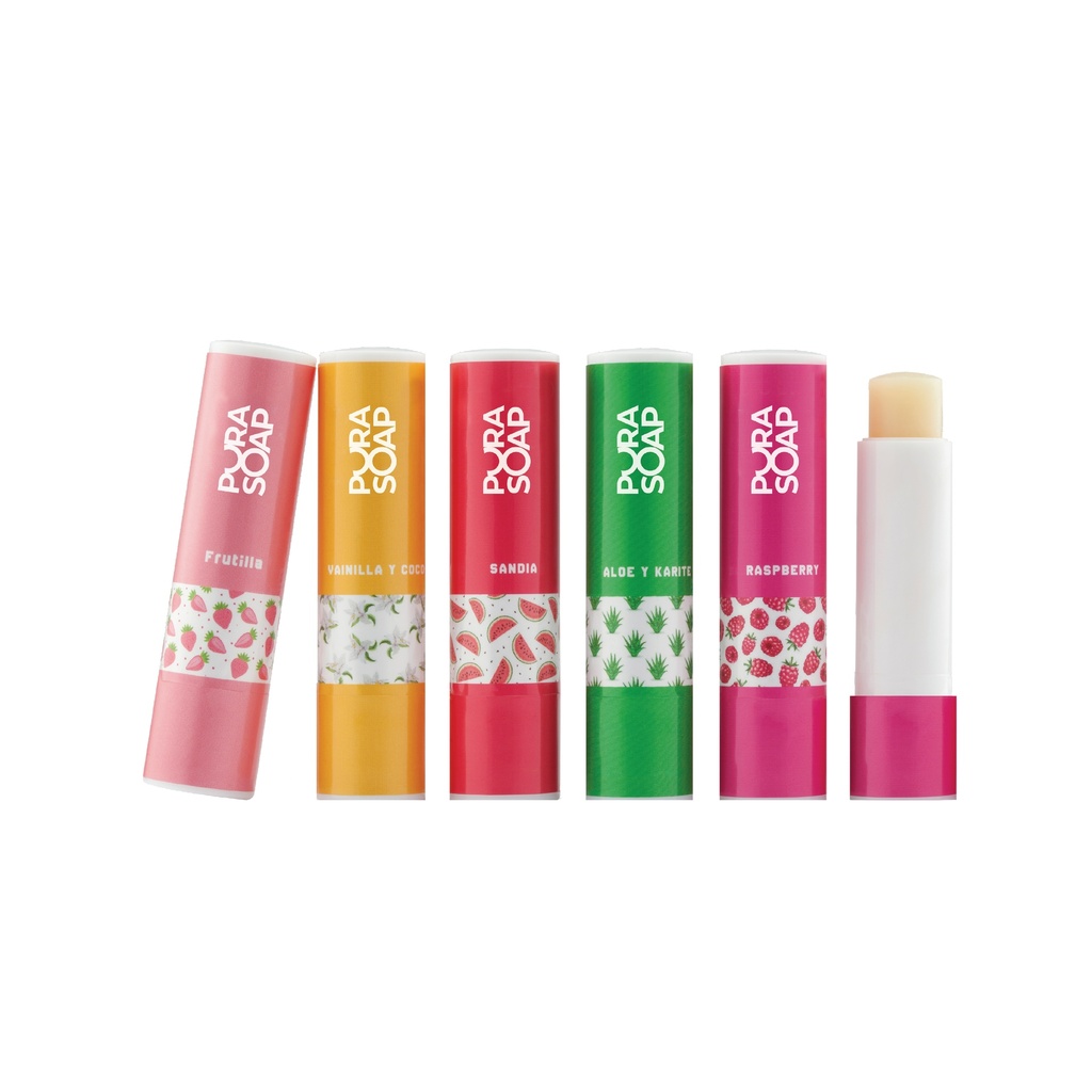 Pura Soap - Balsamo Frutilla x 4 gr