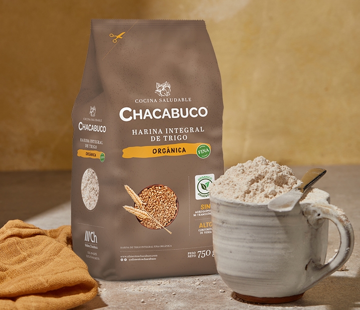 Chacabuco - Harina Integral Organica Fina (1Kg)