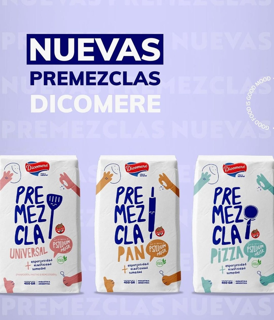 Dicomere - Premezcla universal sin Tacc (450g)