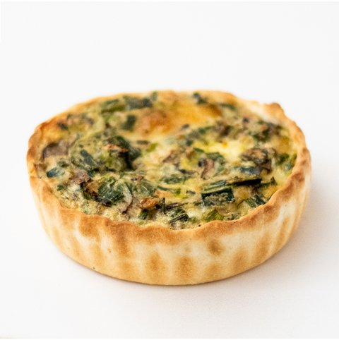 Amoedo - Tarta masa integral de puerro y champiñón (260gr)