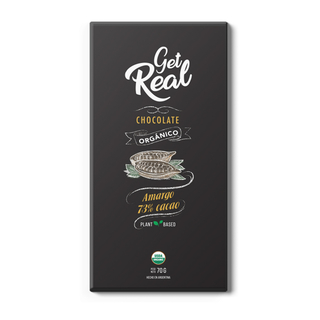 Get Real - Chocolate Amargo 73% 70 gr