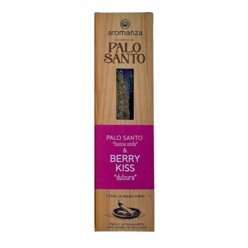 Aromanza - Palo santo buena onda naranja pimienta (8 sahumerios)