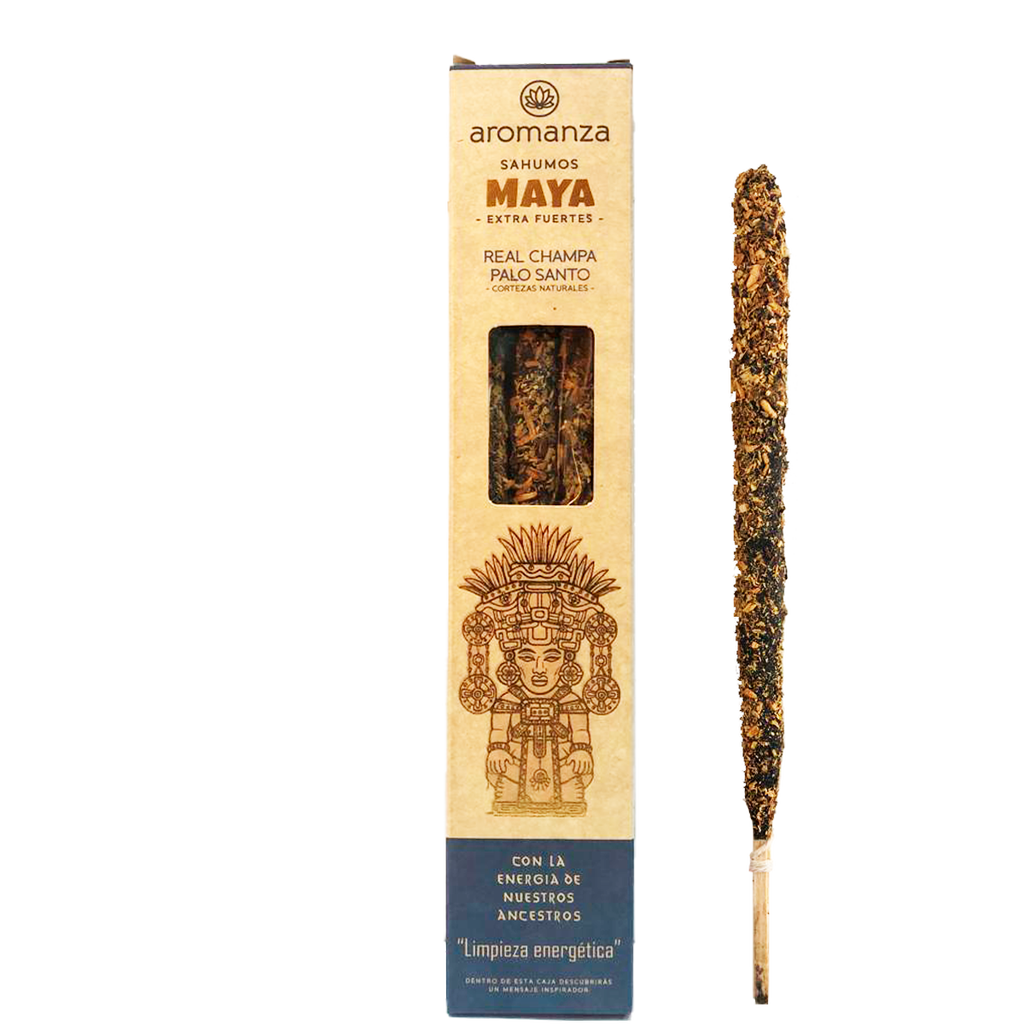 Aromanza - Sahumo maya real champa y palo santo