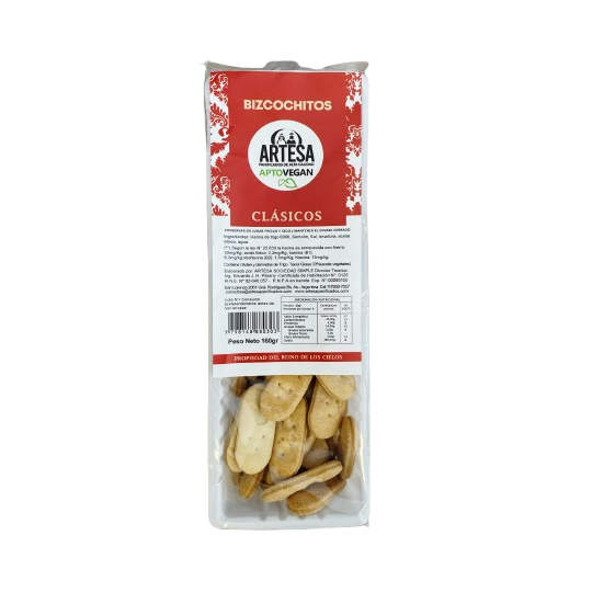 Artesa - Bizcochitos clasicos (160gr)
