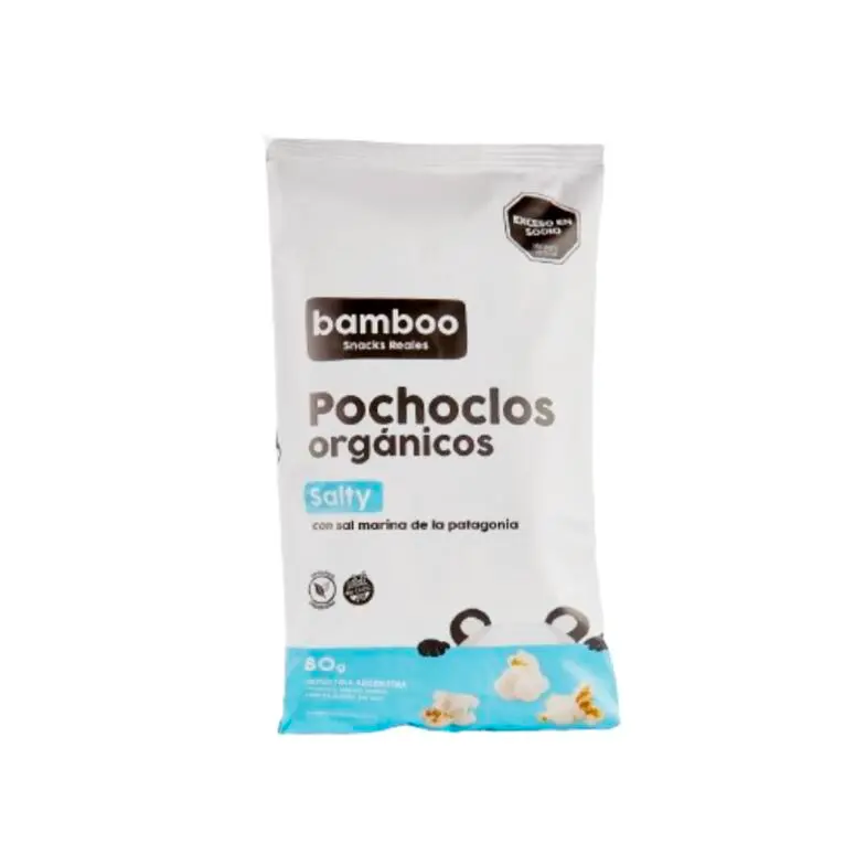 Bamboo - Pochoclos orgánicos con sal marina (60gr)