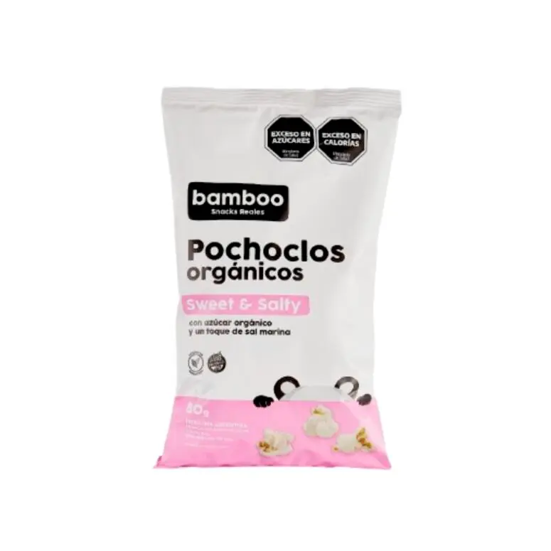 Bamboo - Pochoclos orgánicos sweet & salty (80gr)