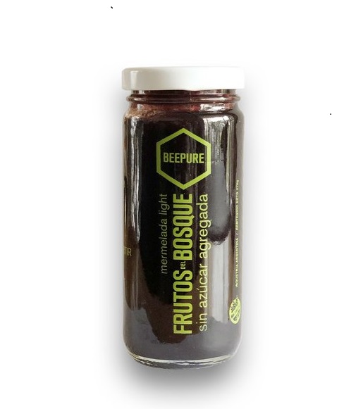 Beepure - Dulce de Frutos Del Bosque Premium Sin Azúcar 240 gr