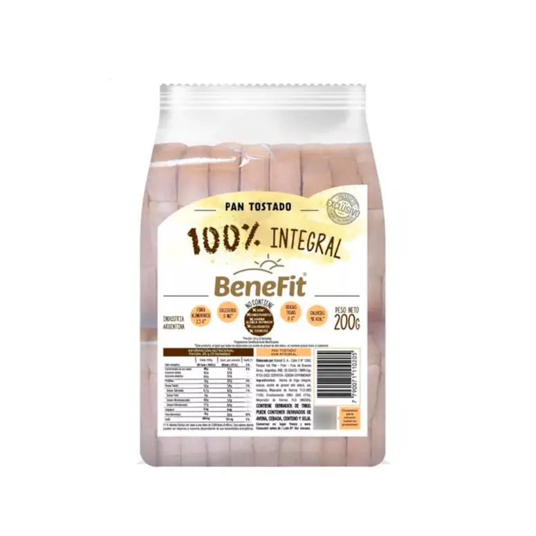 Benefit - Tostadas 100% integrales (200gr)