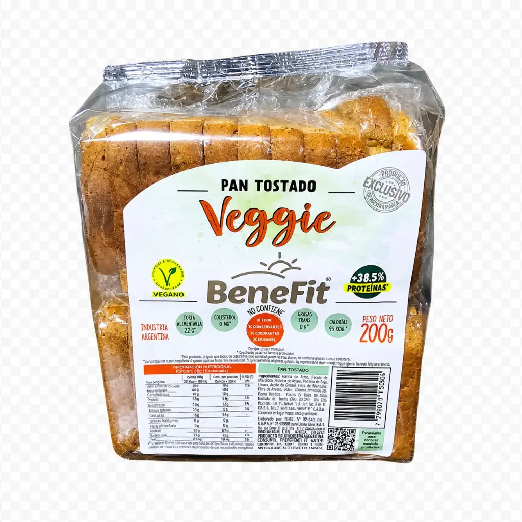 Benefit - Tostadas veganas (200gr)