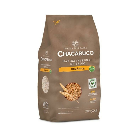 Chacabuco - Harina Integral Orgánica Fina (750gr)