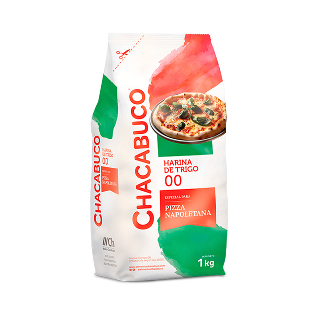 Chacabuco - Harina de trigo especial pizza napolitana (1 Kg)