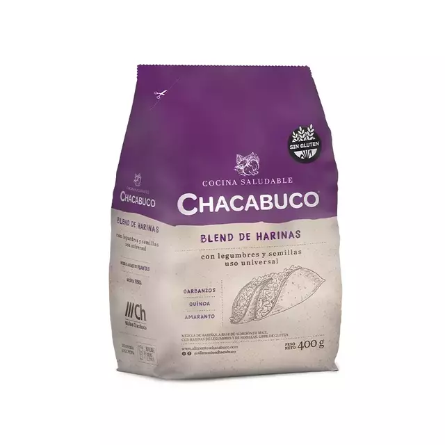 Chacabuco - Premezcla blend de harinas uso universal 400gr.