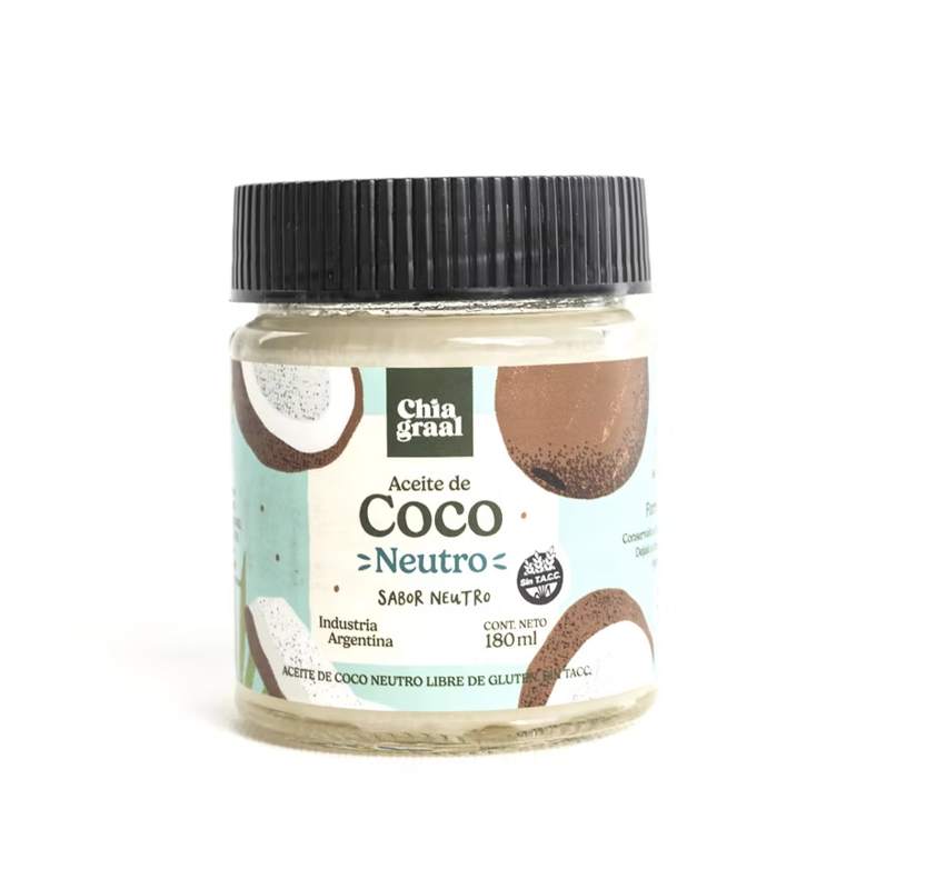 Chiagraal - Aceite de coco neutro (180ml)