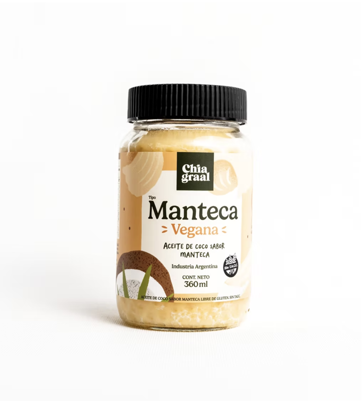 Chiagraal - Aceite de coco sabor manteca (360ml)