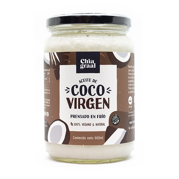 Chiagraal - Aceite de coco virgen (660ml)