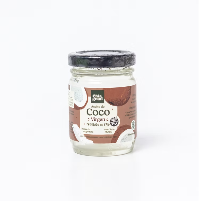 Chiagraal - Aceite de coco virgen (90ml)