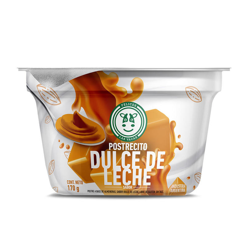 Felices Las Vacas - Postrecito de dulce de leche (170ml)