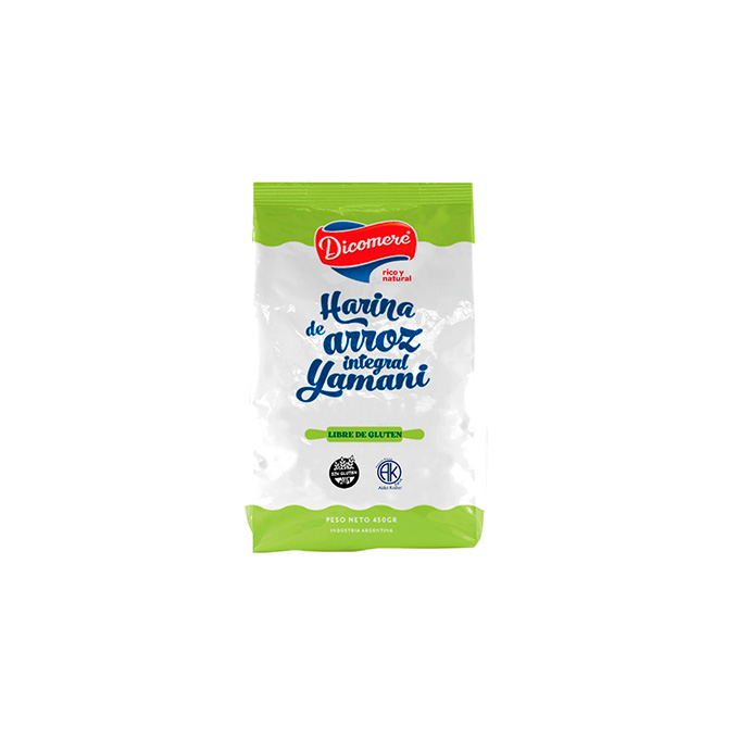 Dicomere - Harina de Arroz yamani Integral  (450gr)