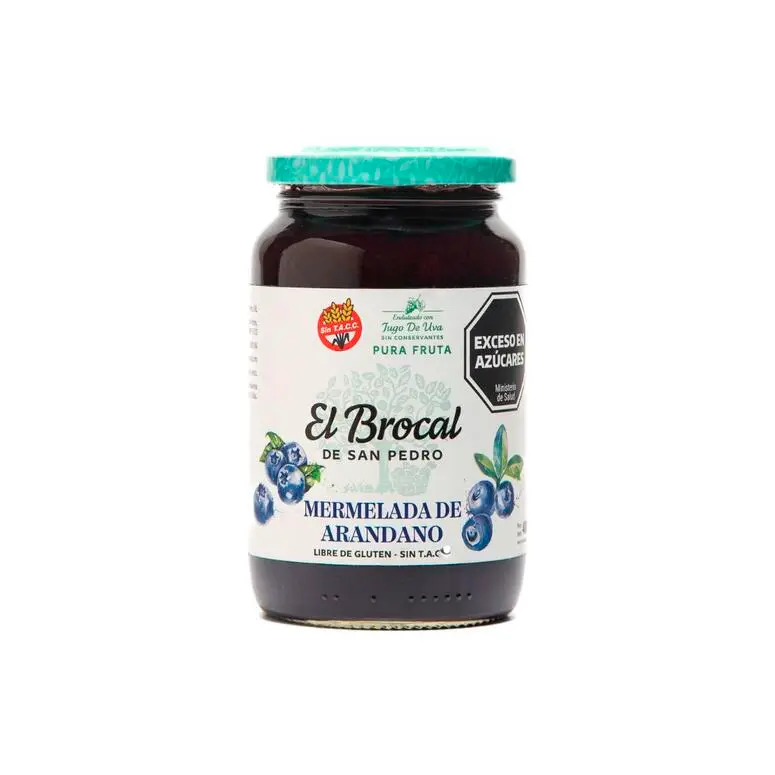 El Brocal - Mermelada de arándanos light (420gr)