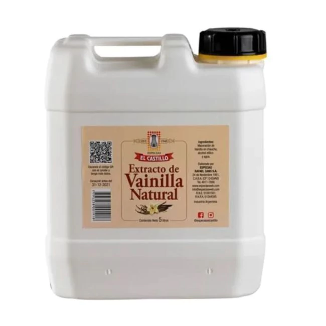 El Castillo - Extracto de vainilla natural (5L)