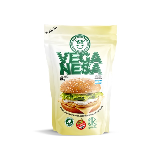 Felices Las Vacas - Veganesa (Mayonesa vegana) 200 gr