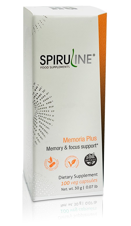 HG Laboratorios - Spiruline Memoria Plus (100 Cápsulas)