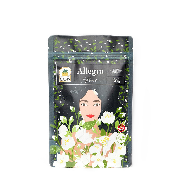 Hierbas Del Oasis - Linea Infusiones Mujeres ALLEGRA 50 gr