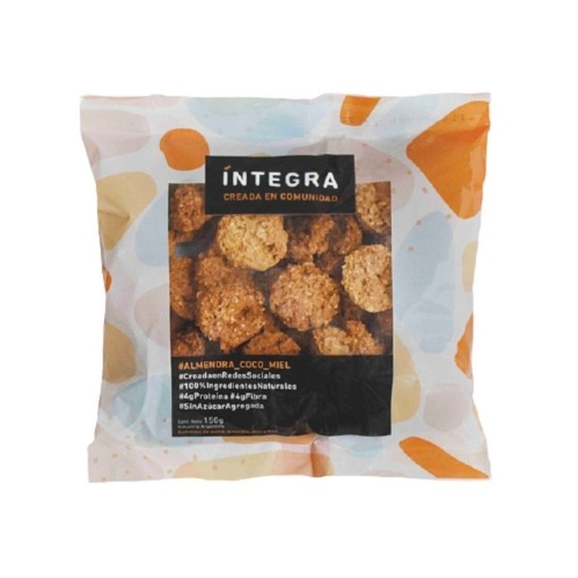 Integra - Galletitas de almendra y miel (150gr)