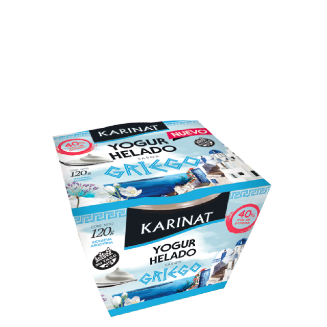 Karinat - Yogurt helado griego (120gr)