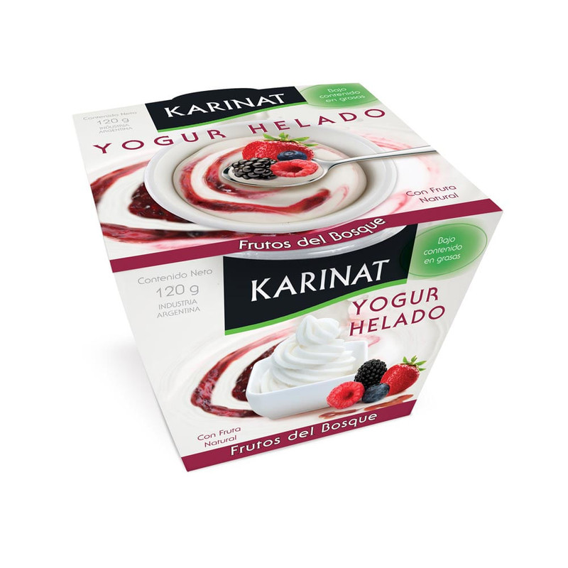 Karinat - Yogurt helado frutos del bosque (120gr)