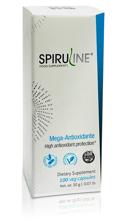 HG Laboratorios - Spiruline Mega Antioxidante (100 Cápsulas)