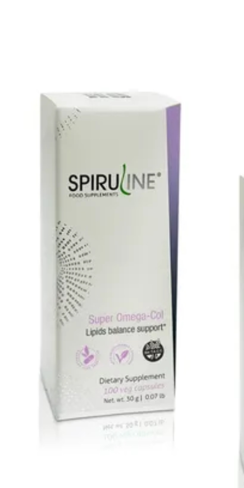 HG Laboratorios - Spiruline Super Omega-Col ( 100 Cápsulas)