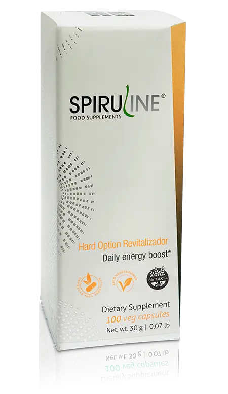 HG Laboratorios - Spiruline hard option revitalizador (100 Cápsulas)