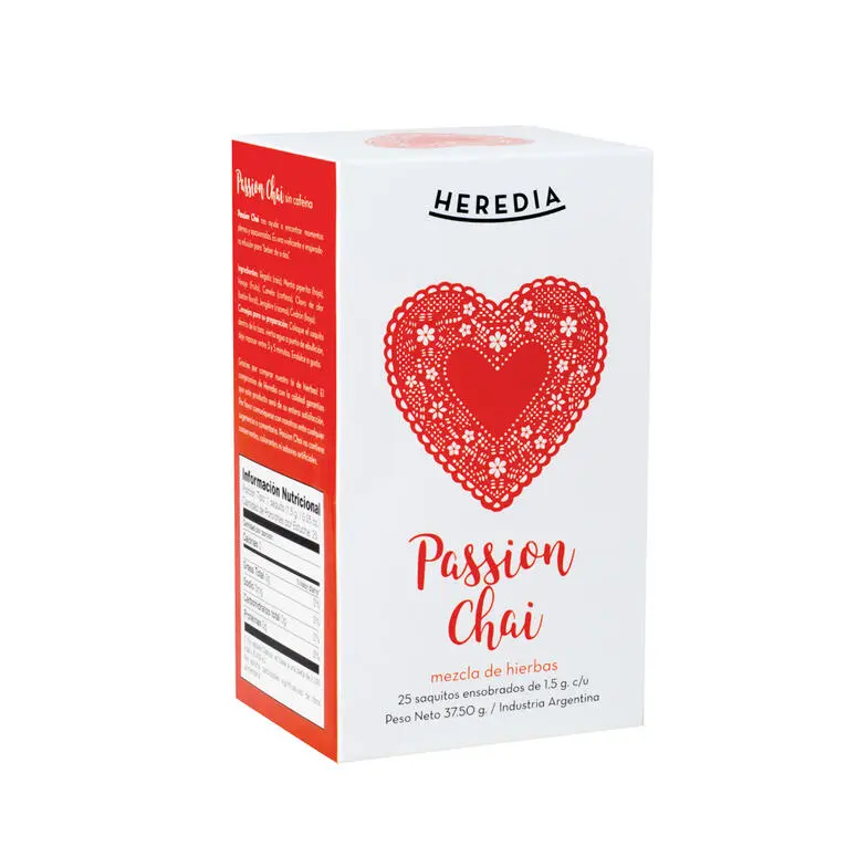 Heredia - Te Passion Chai Bienestar (20 saquitos)