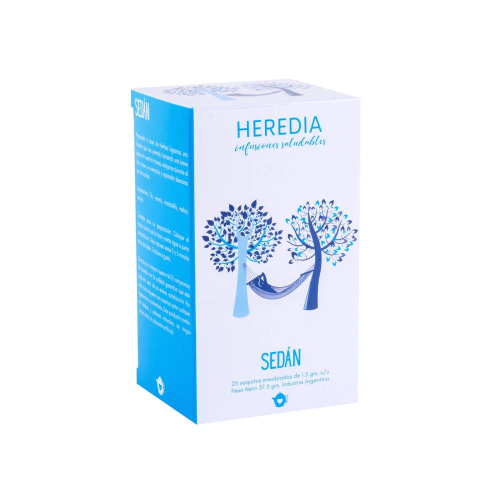 Heredia - Te Sedan Bienestar (25 saquitos)