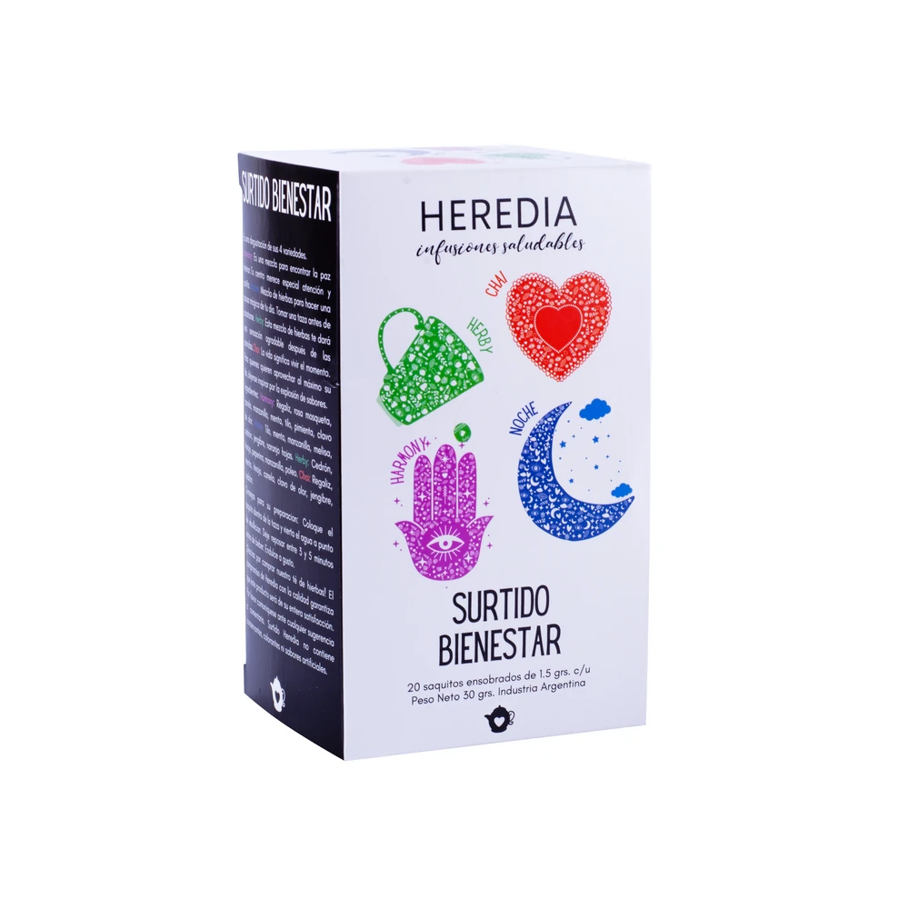 Heredia - Te Surtido Linea Bienestar ( 20 saquitos)
