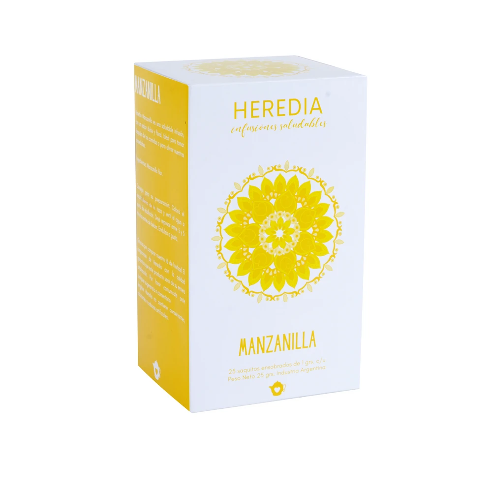 Heredia - Té manzanilla (25 saquitos)
