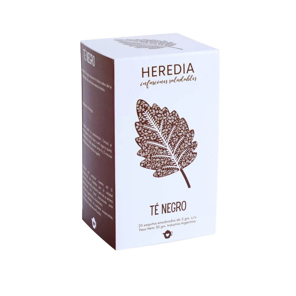 Heredia - Té negro (25 saquitos)