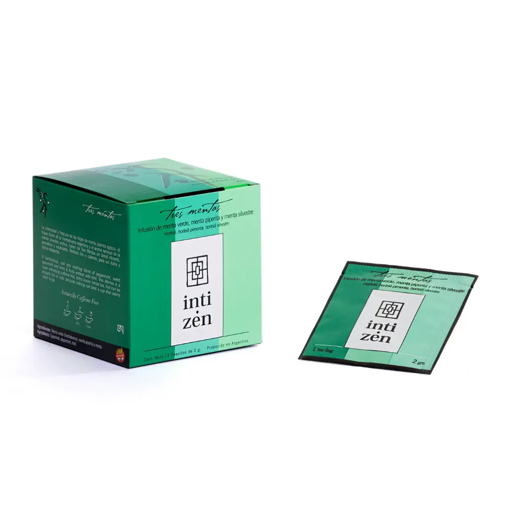 Intizen - Te Tres Mentas (15 saquitos)