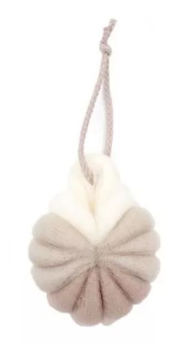 Krramel - Esponja de baño beige