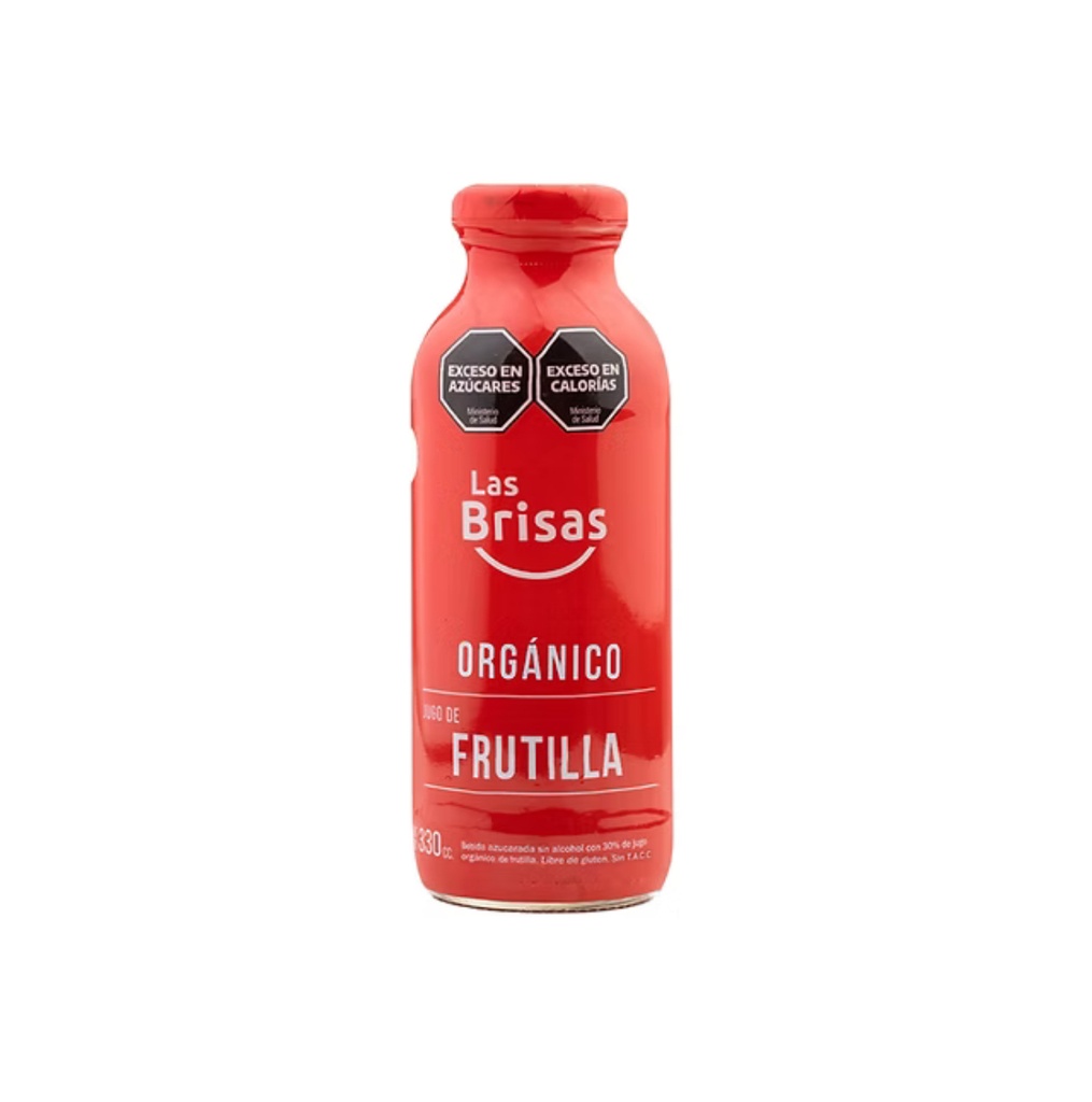 Las Brisas - Jugo Orgánico Frutilla 330 ml