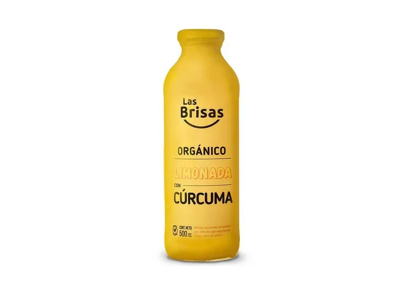 Las Brisas - Limonada con Curcuma envase de vidrio 500 ml