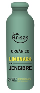 Las Brisas - Limonada con Jengibre envase de vidrio 500 ml