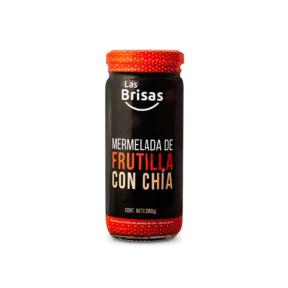 Las Brisas - Mermelada de Frutilla con Chía 260 gr
